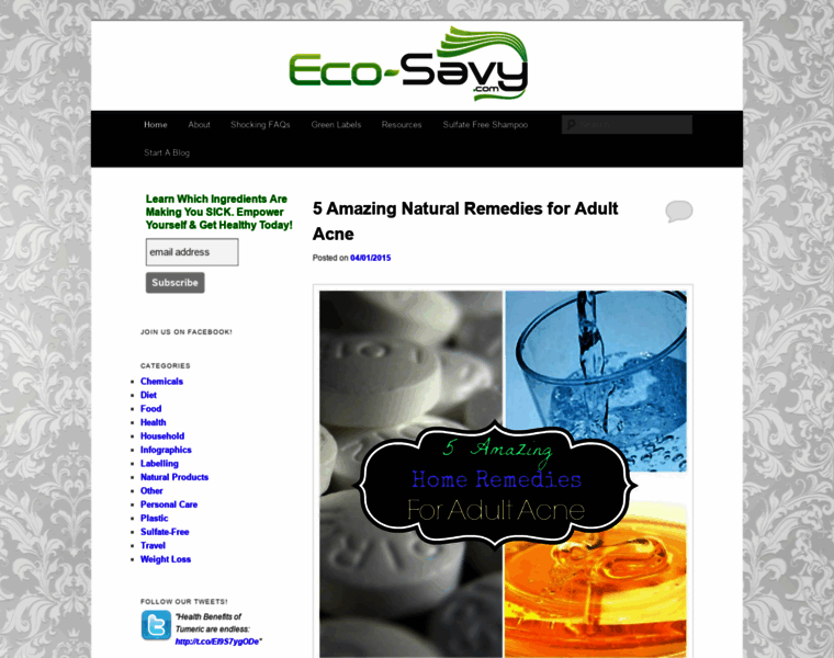 Eco-savy.com thumbnail