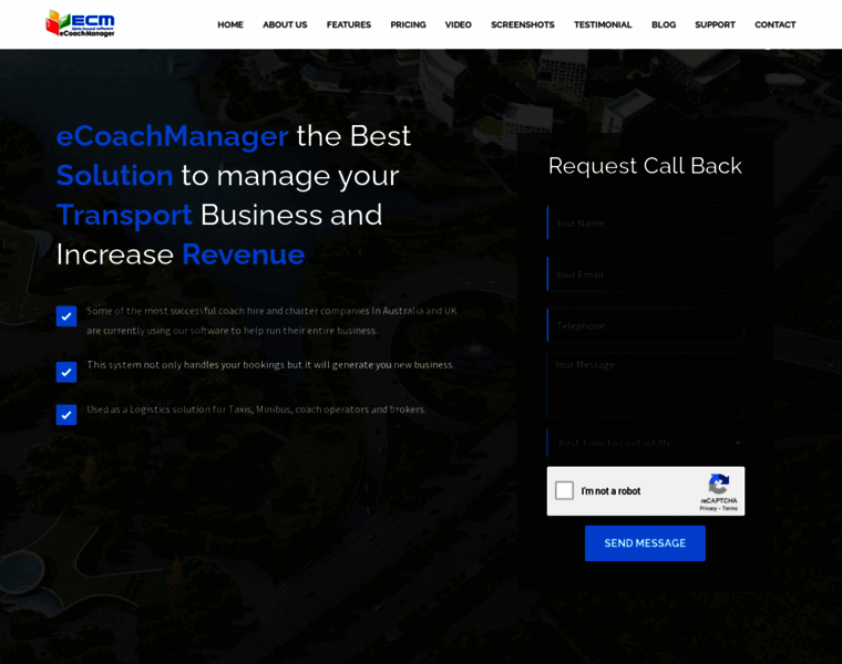 Ecoachmanager.com thumbnail