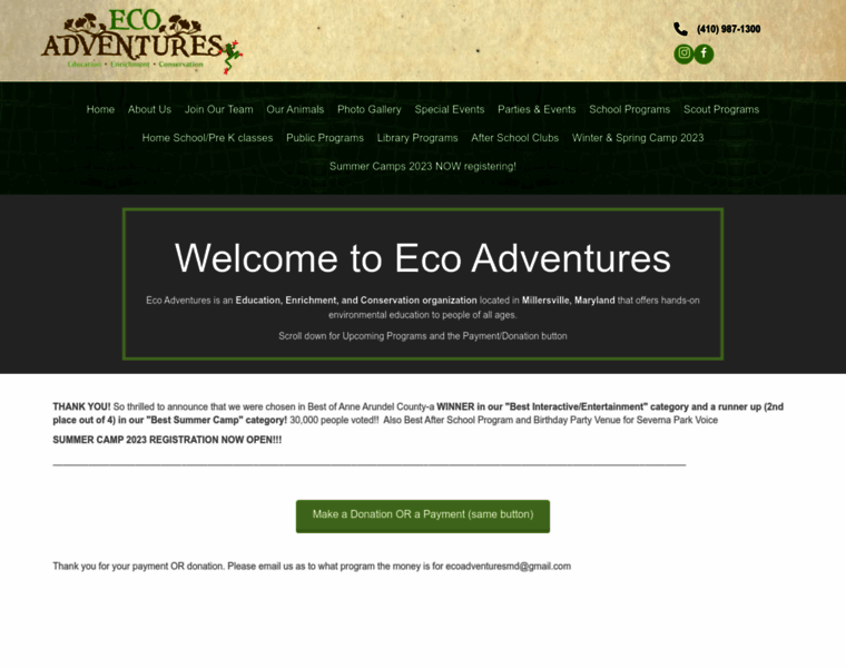 Ecoadventures.org thumbnail