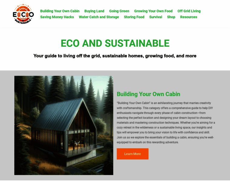 Ecoandsustainable.com thumbnail