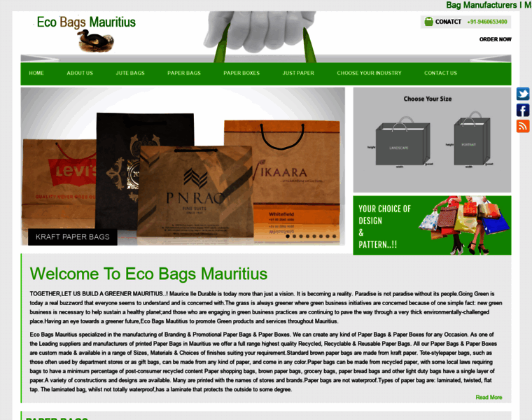 Ecobagsmauritius.com thumbnail