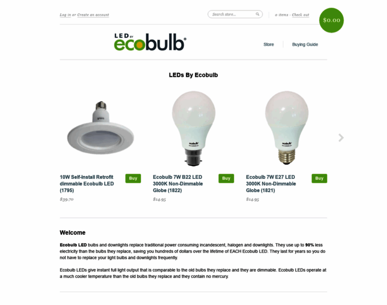Ecobulb.com thumbnail