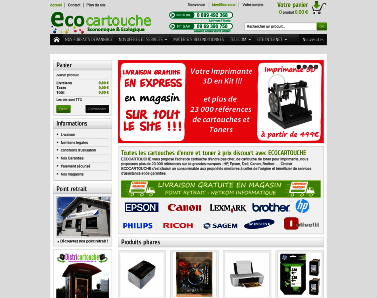 Ecocartouche.com thumbnail