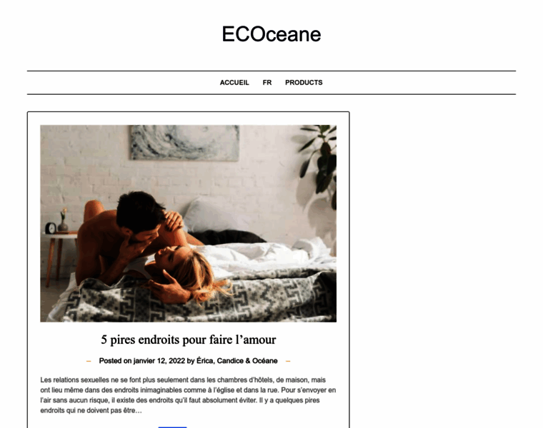 Ecoceane.com thumbnail