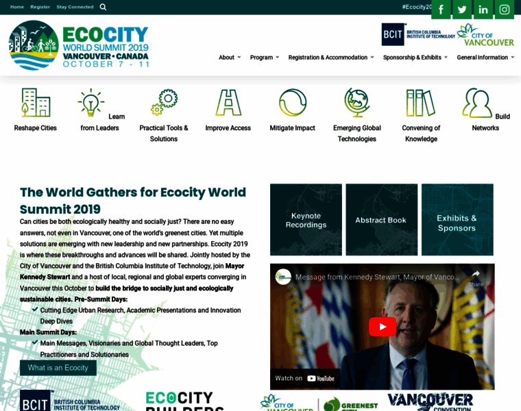 Ecocity2019.com thumbnail