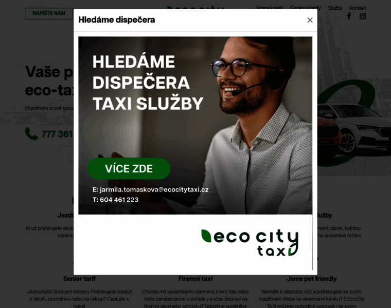 Ecocitytaxi.cz thumbnail