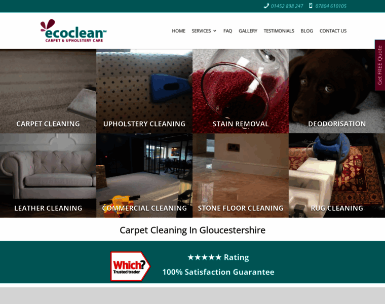 Ecocleancarpet.co.uk thumbnail