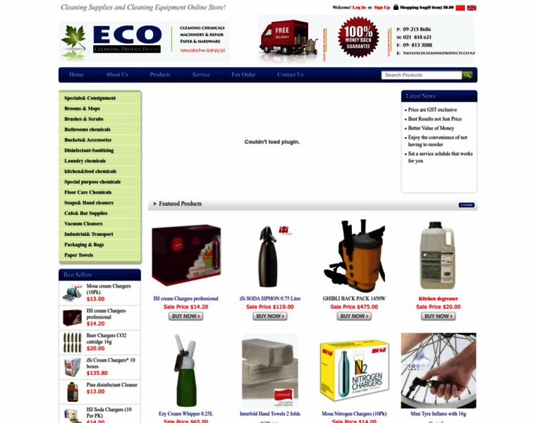 Ecocleaningproducts.co.nz thumbnail