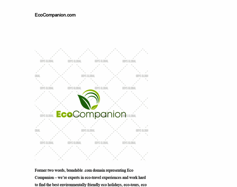 Ecocompanion.com thumbnail