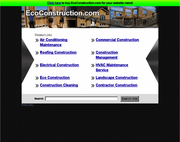 Ecoconstruction.com thumbnail
