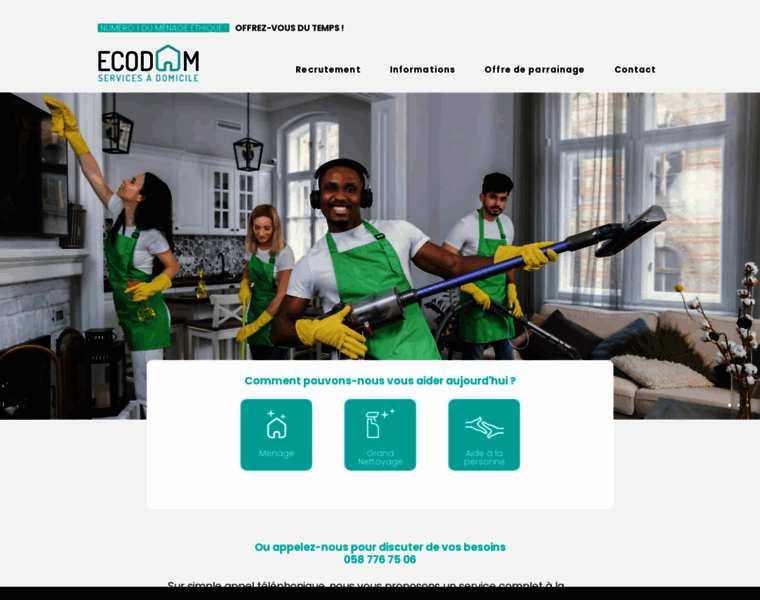 Ecodomservices.ch thumbnail
