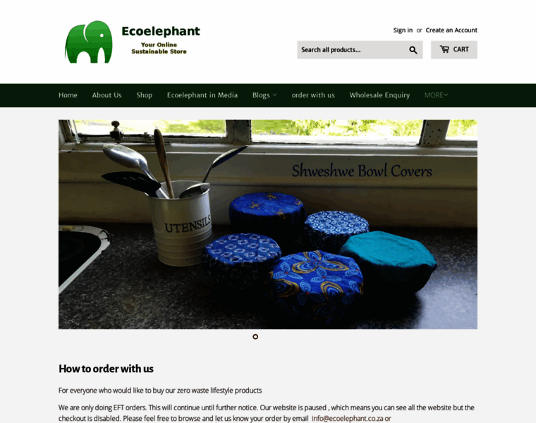 Ecoelephant.co.za thumbnail