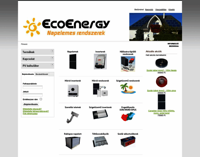 Ecoenergyshop.hu thumbnail