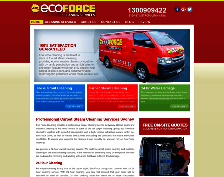 Ecoforcecleaning.com.au thumbnail