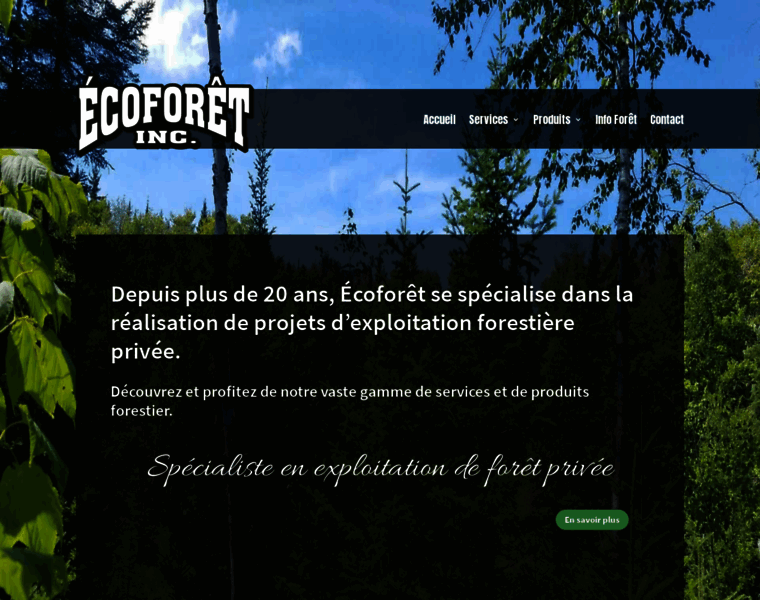 Ecoforet.ca thumbnail