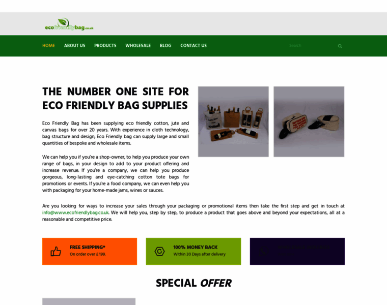 Ecofriendlybag.co.uk thumbnail