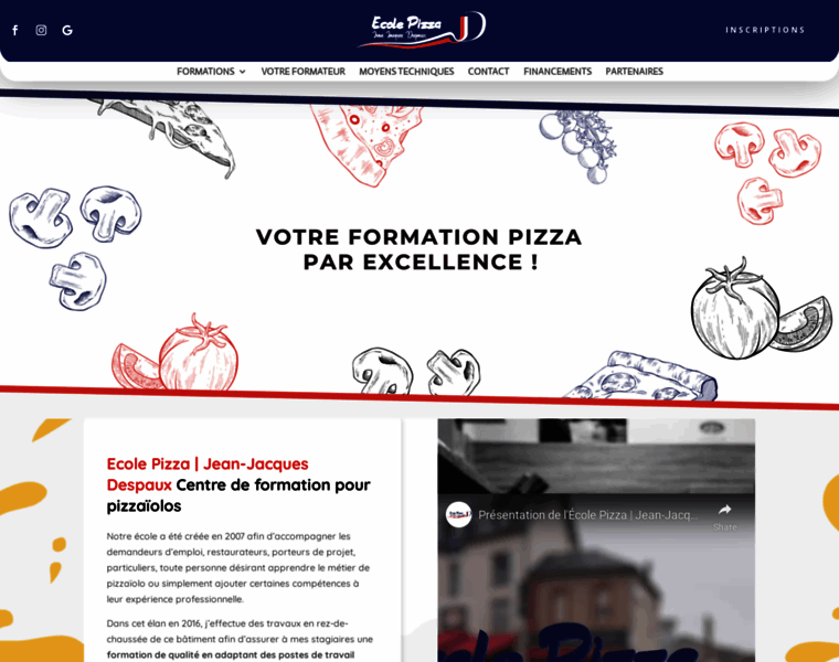 Ecole-pizza.com thumbnail