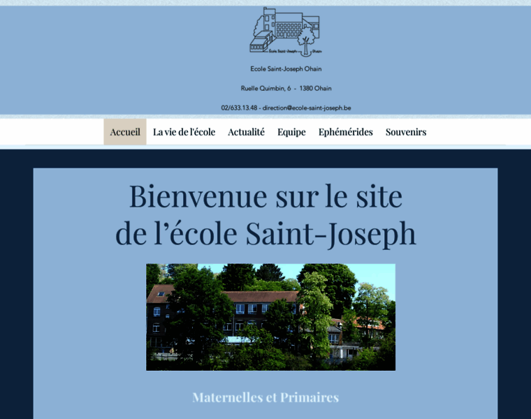 Ecole-saint-joseph.be thumbnail