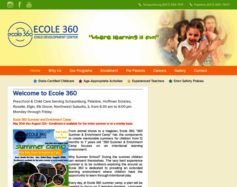 Ecole360cdc.com thumbnail