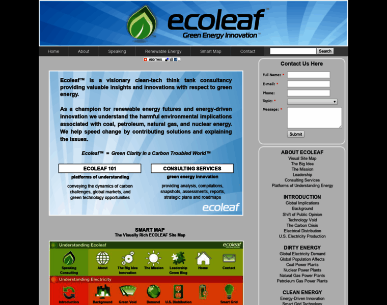 Ecoleaf.com thumbnail