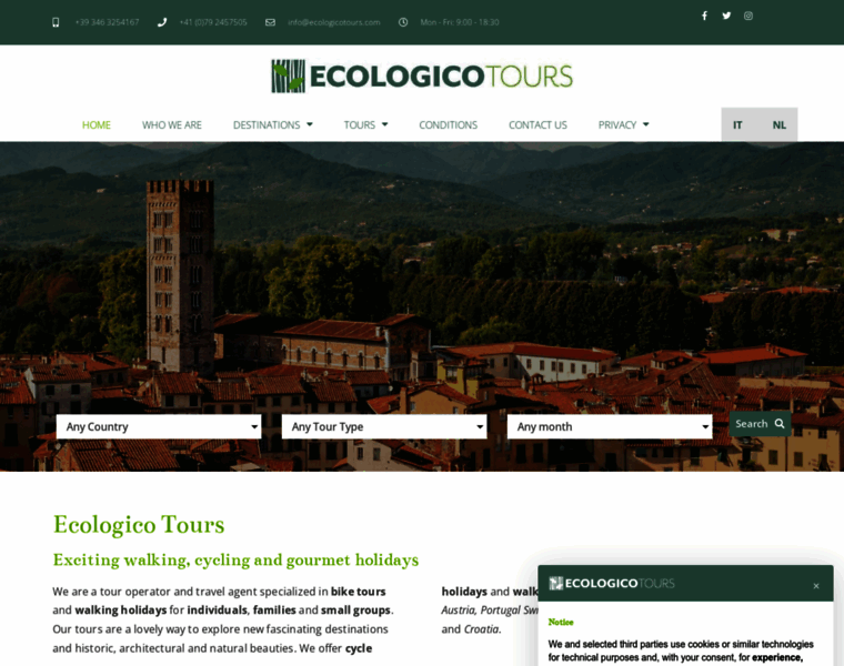 Ecologicotours.it thumbnail
