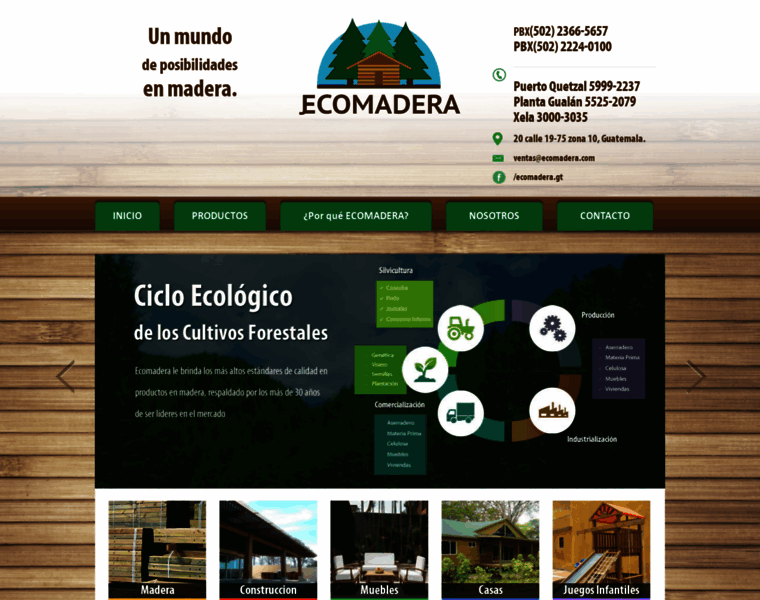 Ecomadera.com thumbnail