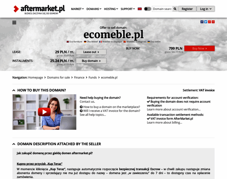 Ecomeble.pl thumbnail