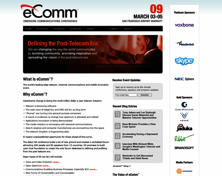 Ecommconf.com thumbnail