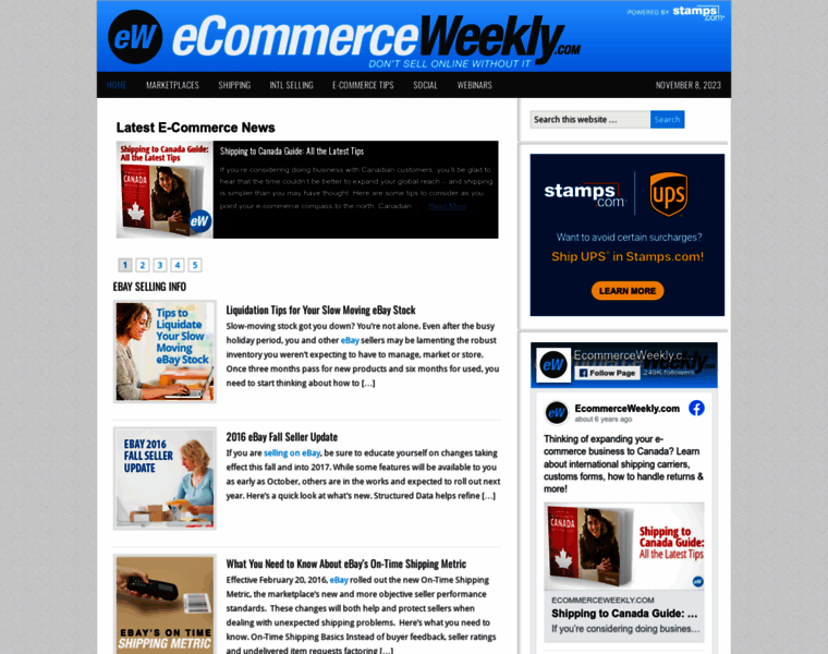 Ecommerceweekly.com thumbnail