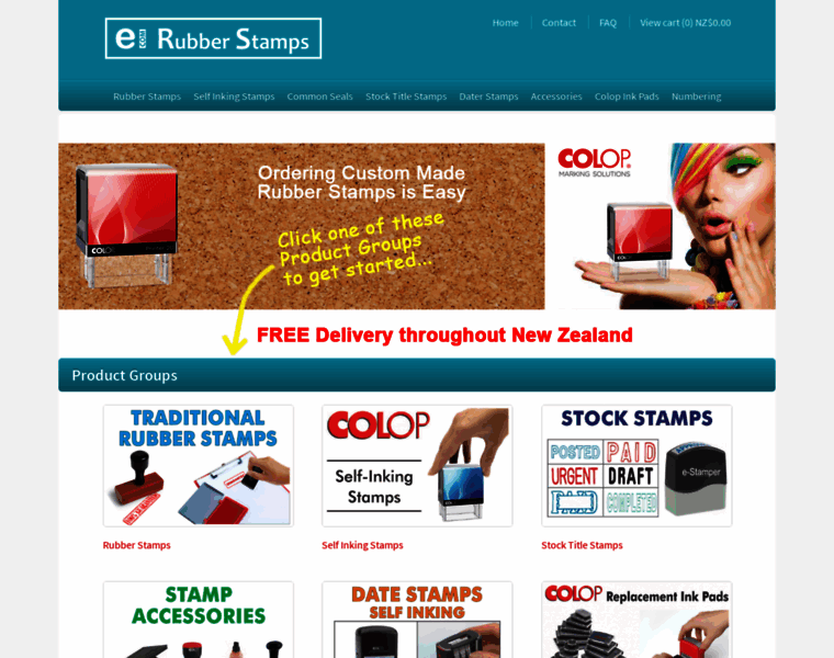 Ecomrubberstamps.co.nz thumbnail