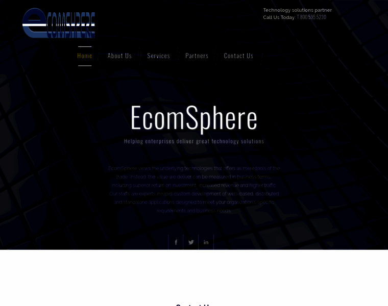 Ecomsphere.com thumbnail