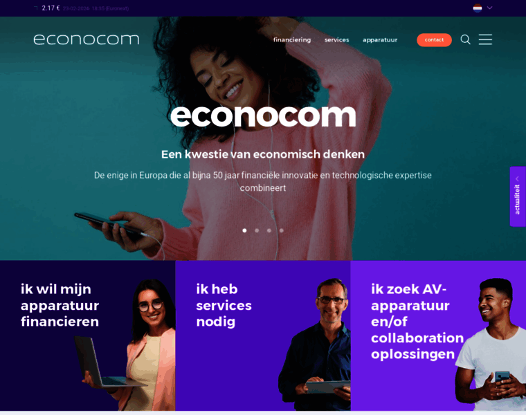 Econocom.nl thumbnail