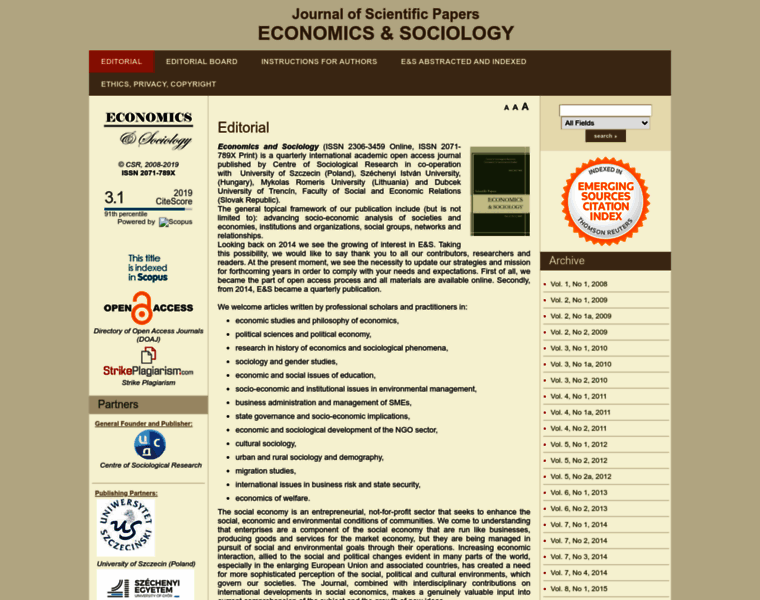 Economics-sociology.eu thumbnail