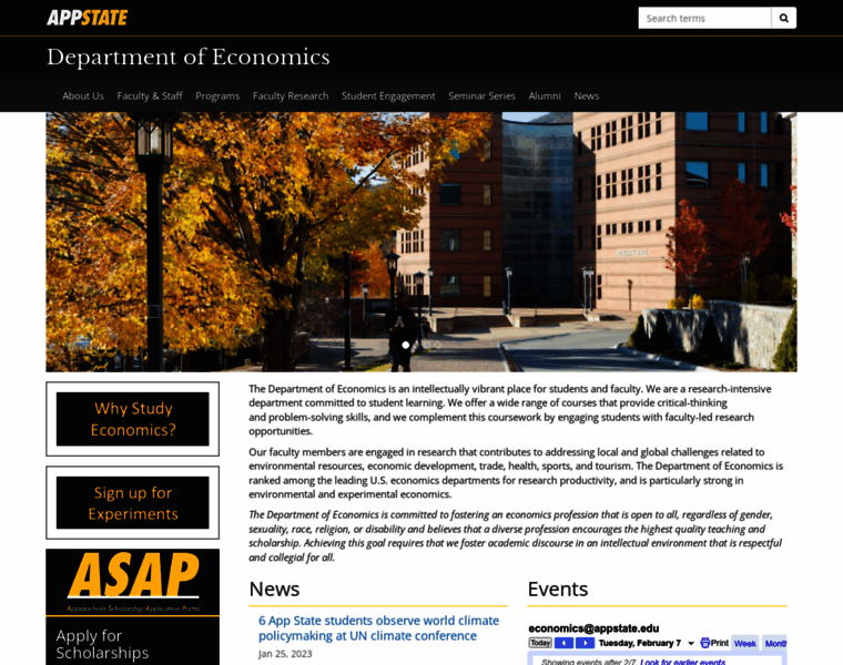 Economics.appstate.edu thumbnail