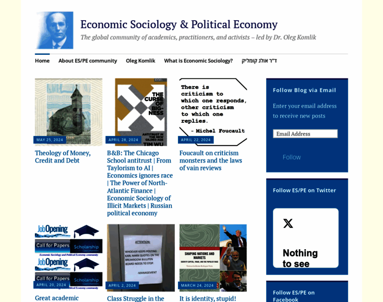 Economicsociology.org thumbnail