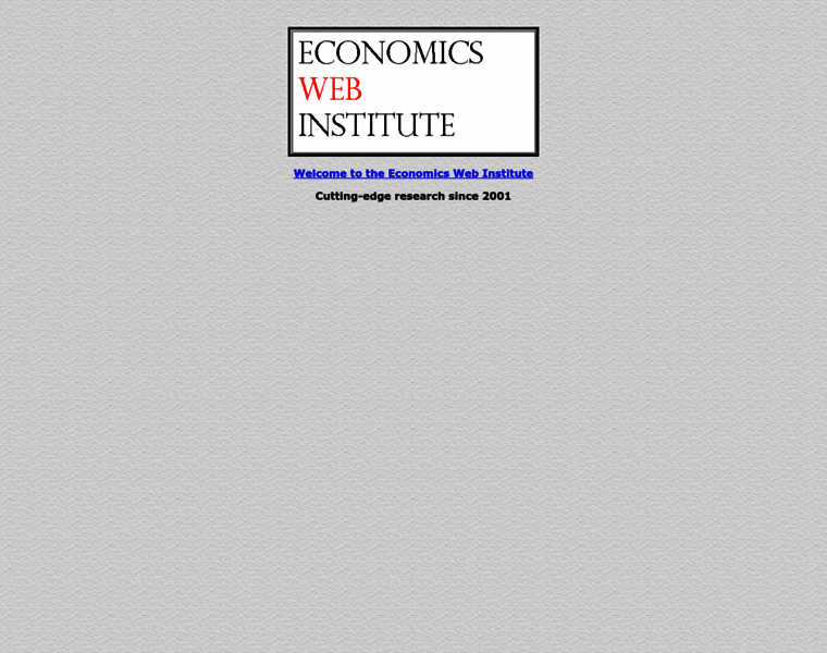 Economicswebinstitute.org thumbnail