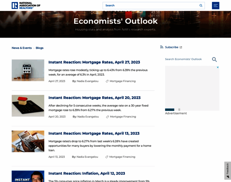 Economistsoutlook.blogs.realtor.org thumbnail