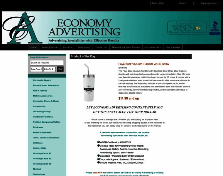 Economyadvertising.com thumbnail