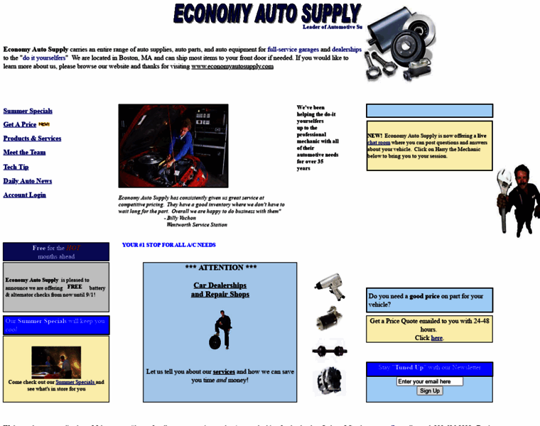 Economyautosupply.com thumbnail