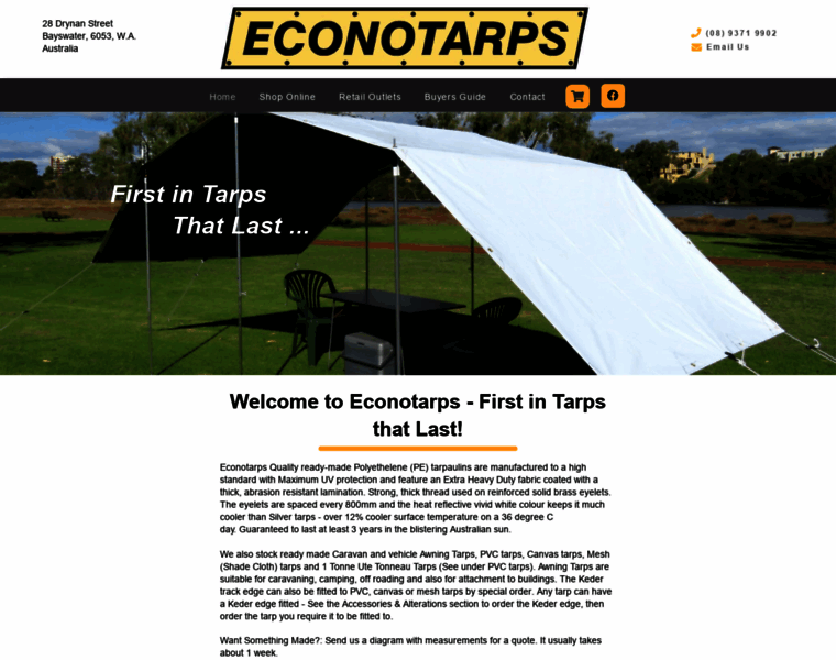 Econotarps.com.au thumbnail