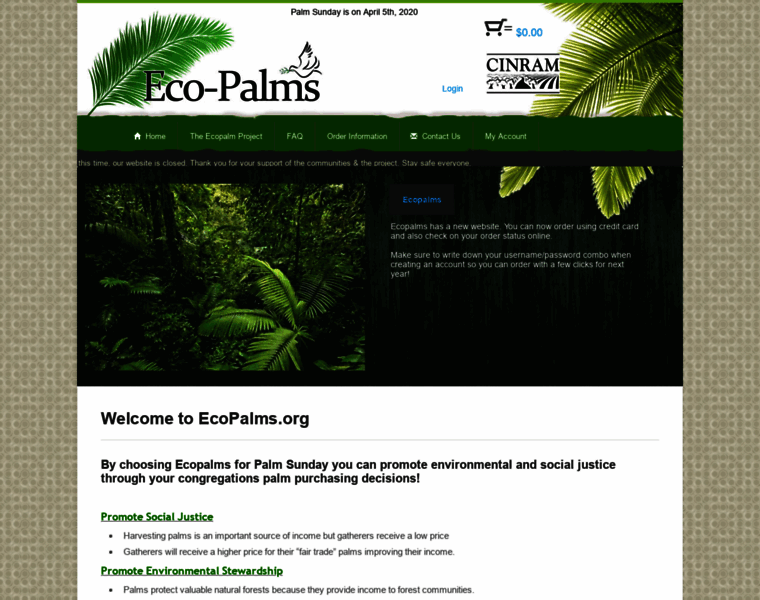 Ecopalms.org thumbnail
