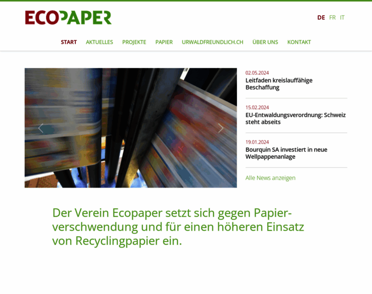 Ecopaper.ch thumbnail