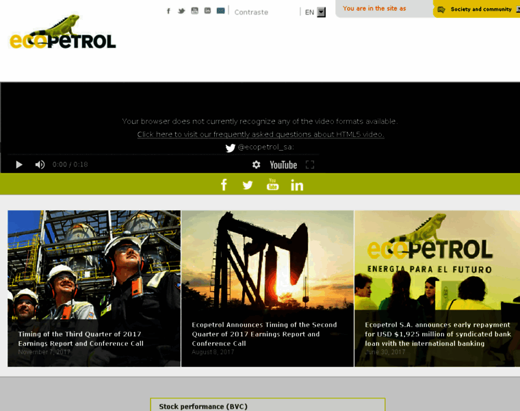 Ecopetrol.com thumbnail