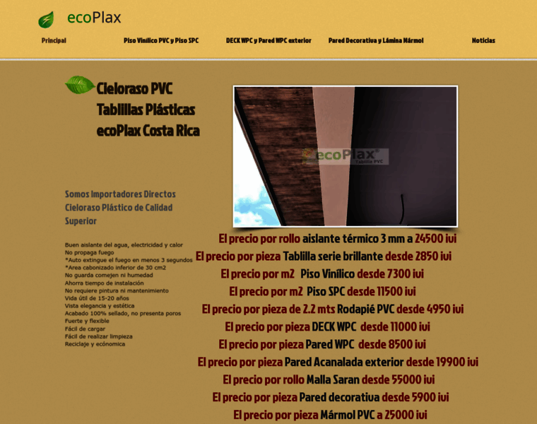 Ecoplaxcr.com thumbnail