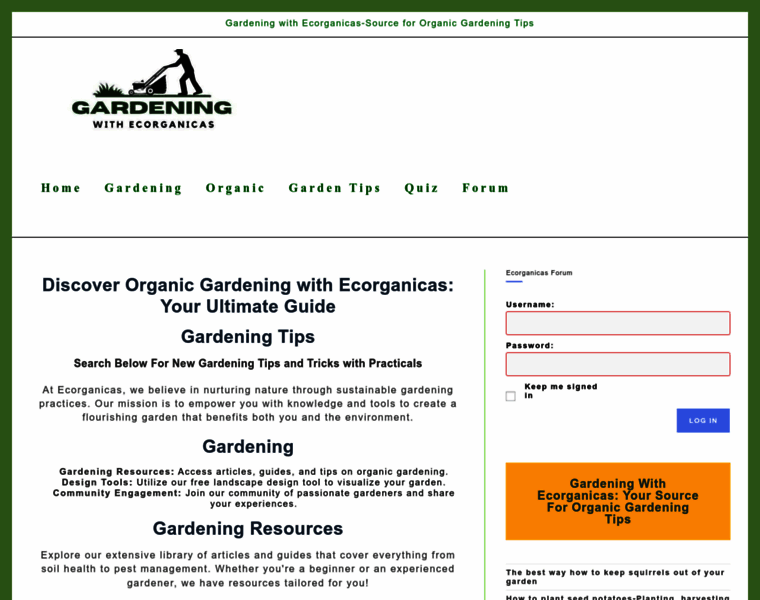 Ecorganicas.com thumbnail Ecorganicas.com thumbnail