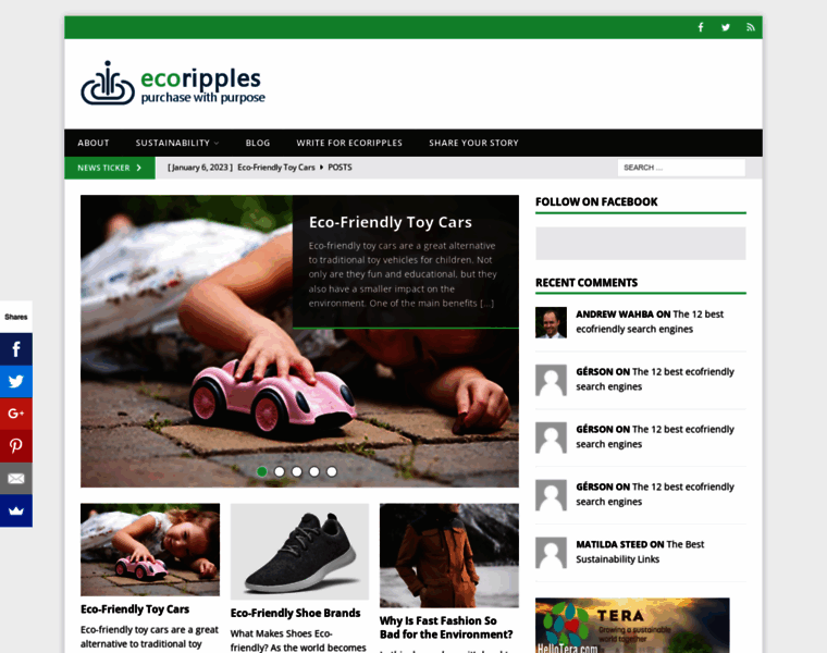 Ecoripples.com thumbnail