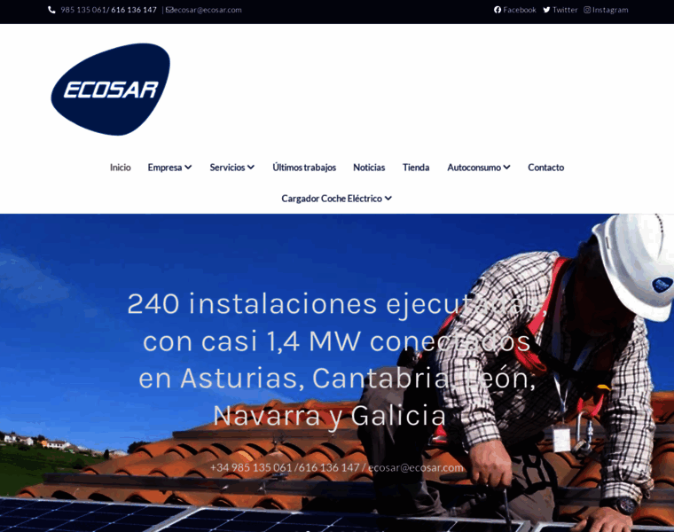 Ecosar.com thumbnail