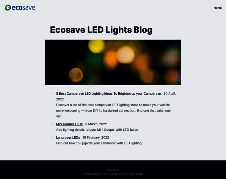 Ecosaveledlights.co.uk thumbnail