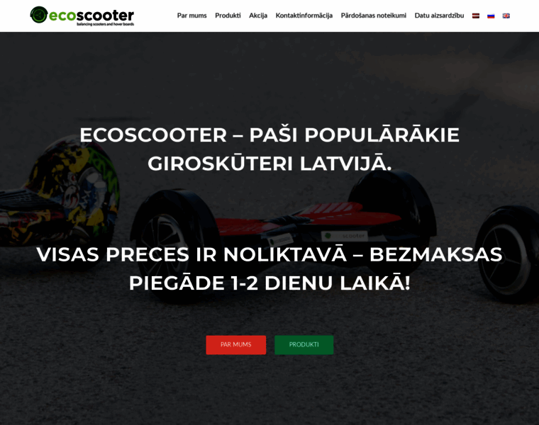 Ecoscooter.lv thumbnail