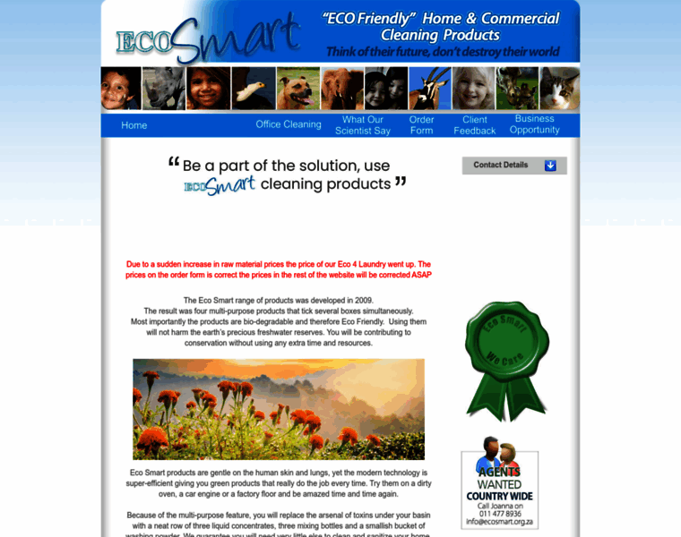 Ecosmart.org.za thumbnail